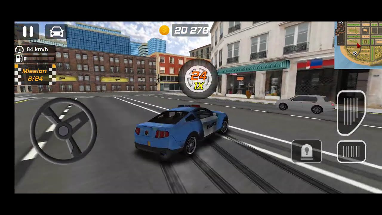 Police Drive Car Police Driving Simulation 3D Children's Police Android GamePlay #carPolice0