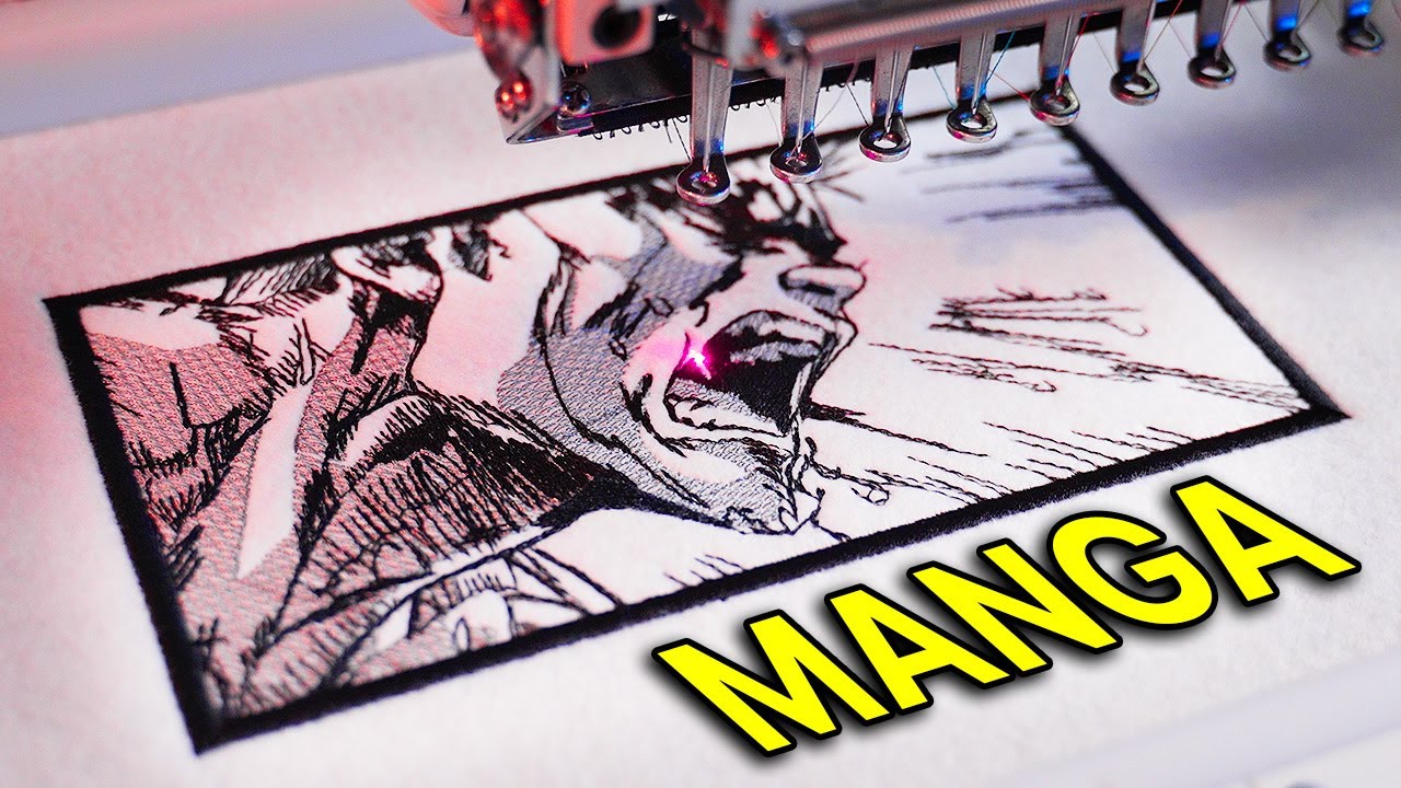 Как ЛЕГКО создать дизайн вышивки | Манга-панели на сайте Design Doodler Tutorial