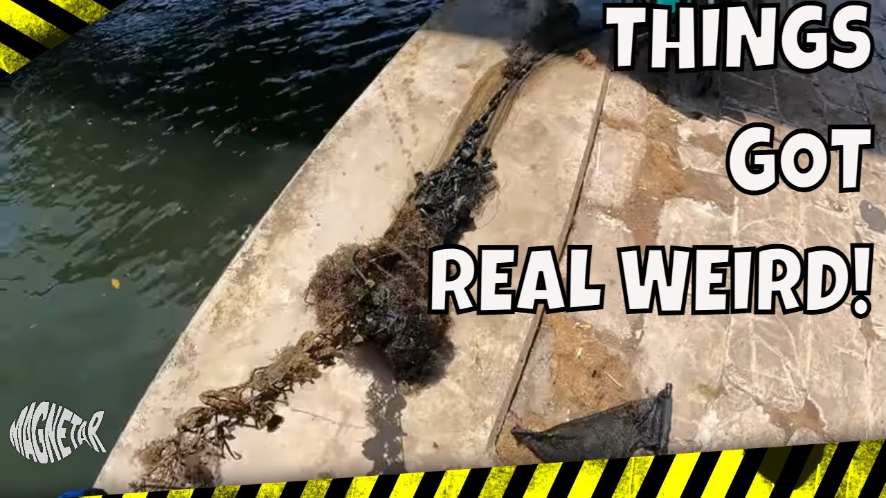 Megacube Magnet fishing: REAL Results From The River!! #magnetjunkie #magnetfishing  #fishing