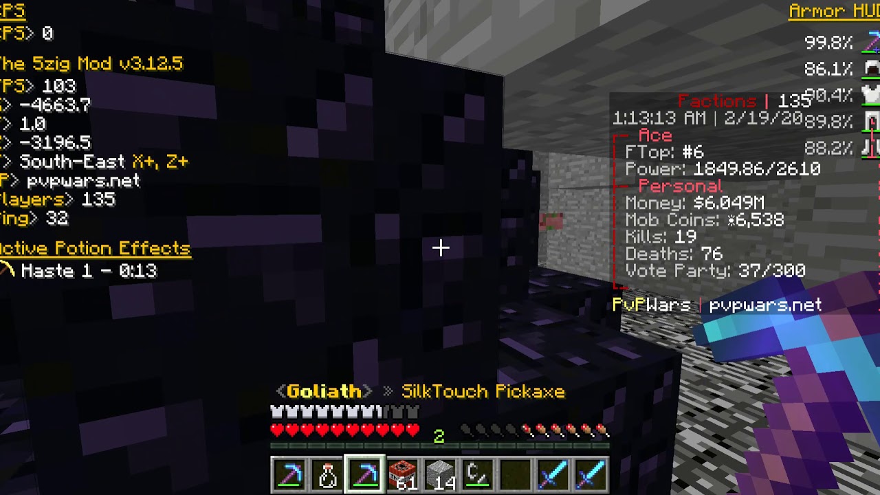 PvPWars Factions- Raven Disqualification Proof