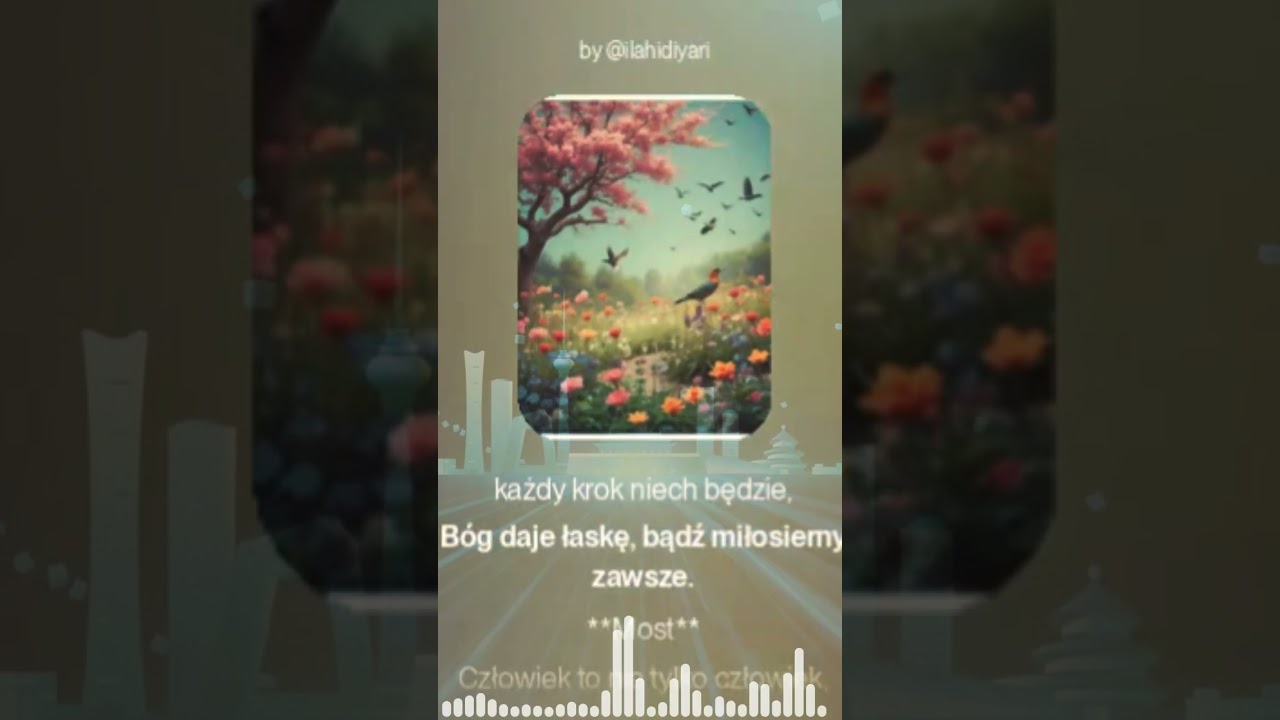 **Pierwsza Zwrotka**  1 - Merhamet ilahisi Polonyaca 1 #pierwsza #Zwrotka #ilahi #hymn #divine