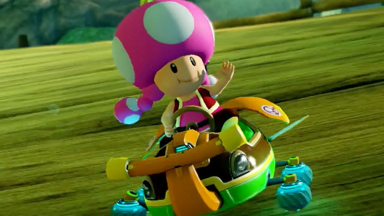 Mario Kart 8 Deluxe - Crossing Cup 150cc - Toadette Gameplay