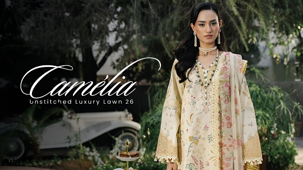 Sundas Ahad Unstitched Luxury Lawn Collection 2026 | Sundas Ahad New Summer Lawn Collection 2026