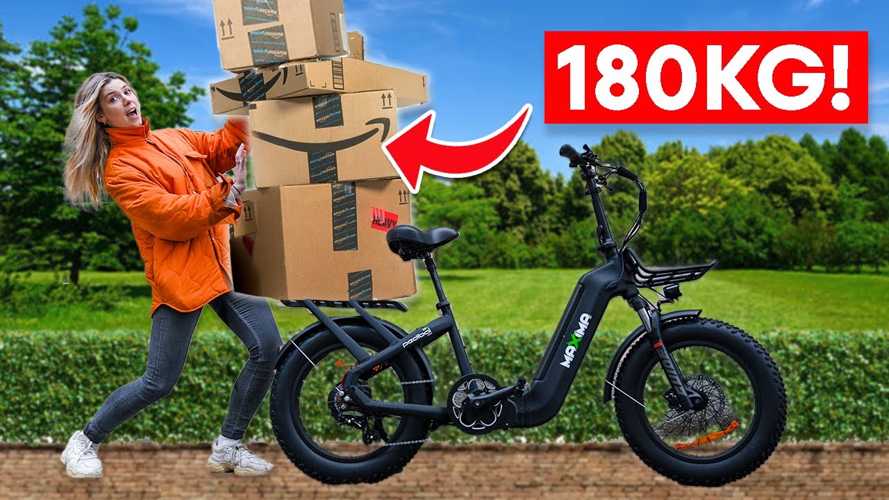 The electric bike made for SERIOUSLY HEAVY loads | Pedibal Maxima