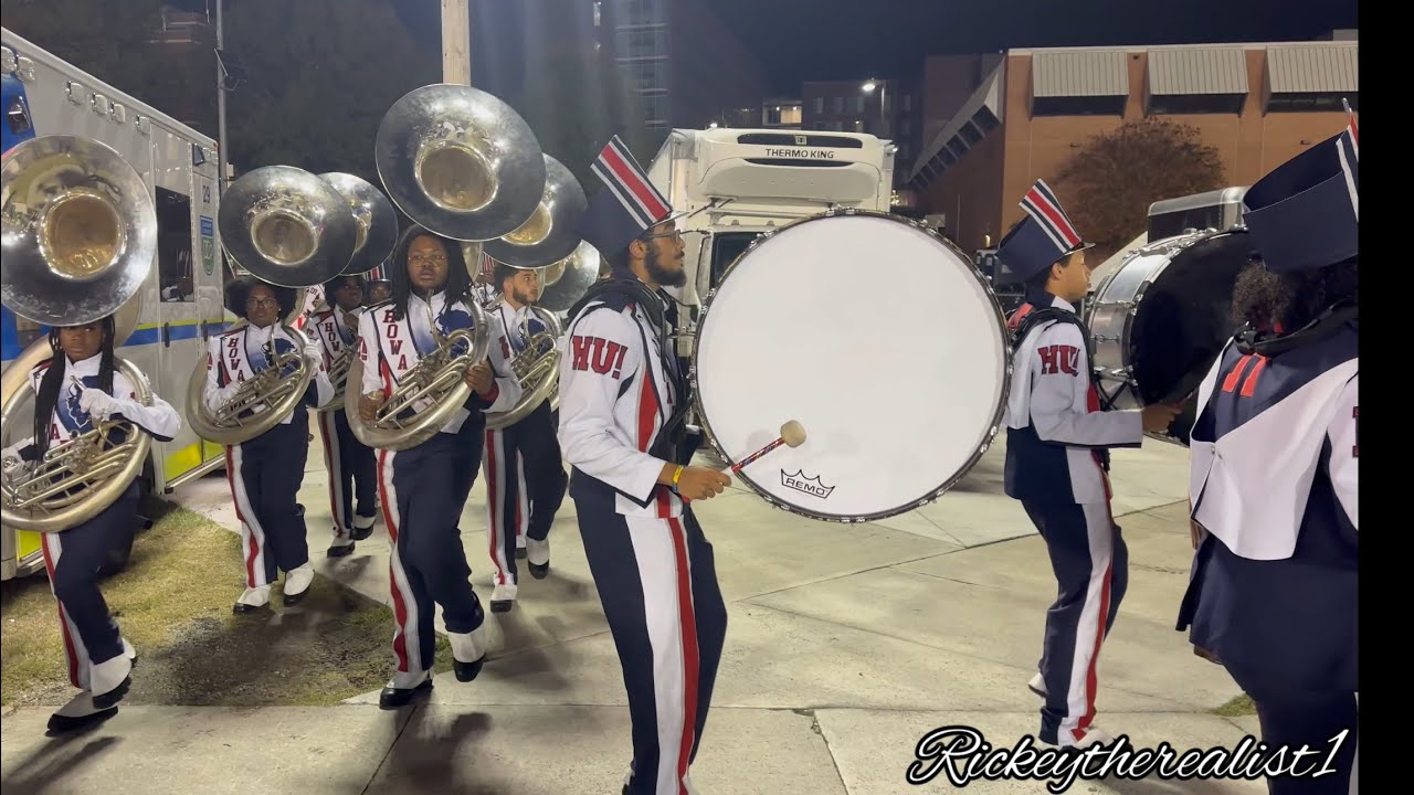 Howard University Marching Band 2024 | March in @NCCU