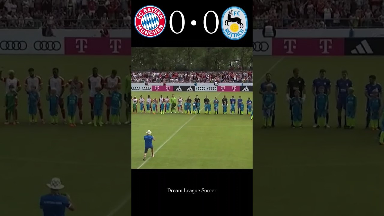 FC Rottach-Egern (0) vs (27) Bayern Munich Highlights match date 18 #sports #football #highlight