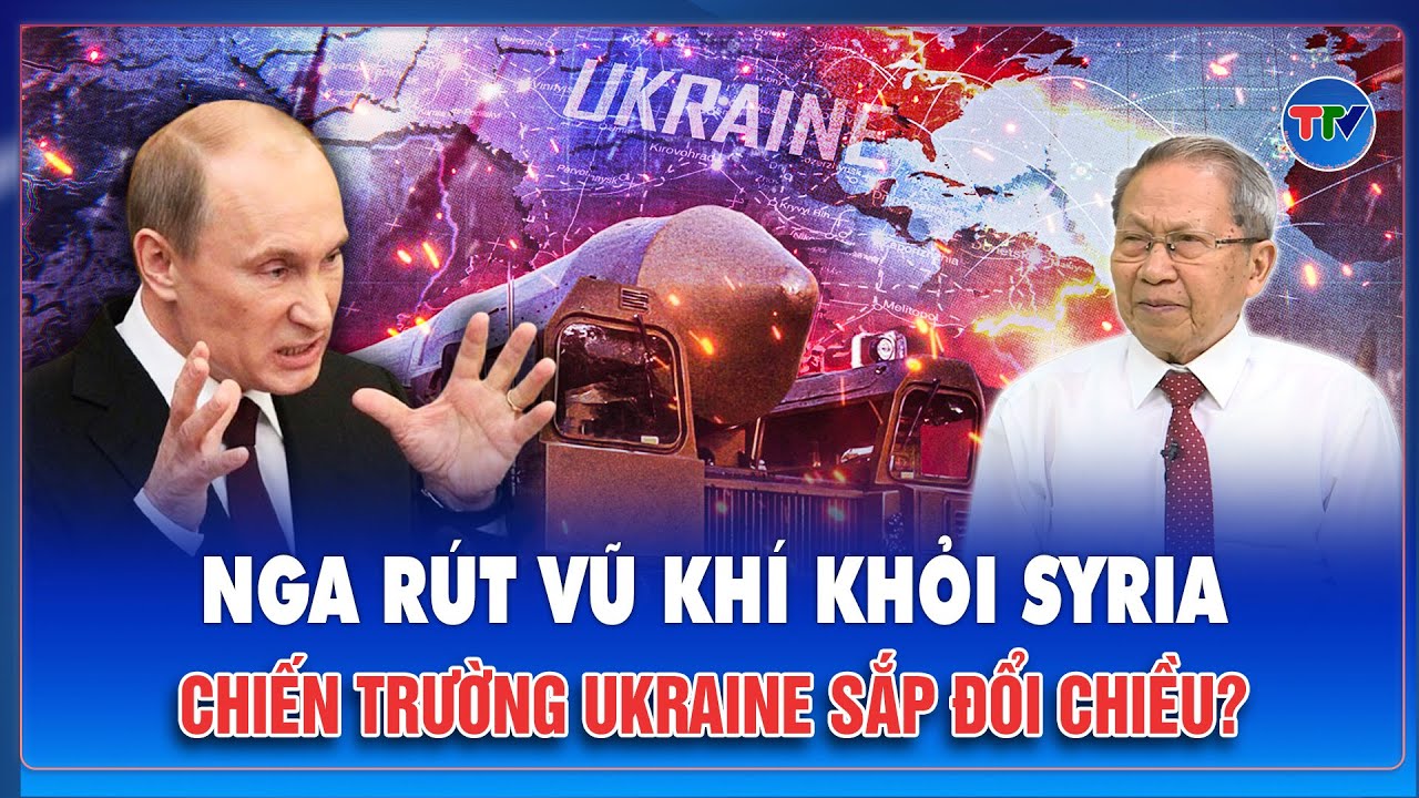 CHIẾN SỰ NÓNG: Nga rút quân khỏi Syria: Một nước cờ khiến Ukraine lạnh gáy