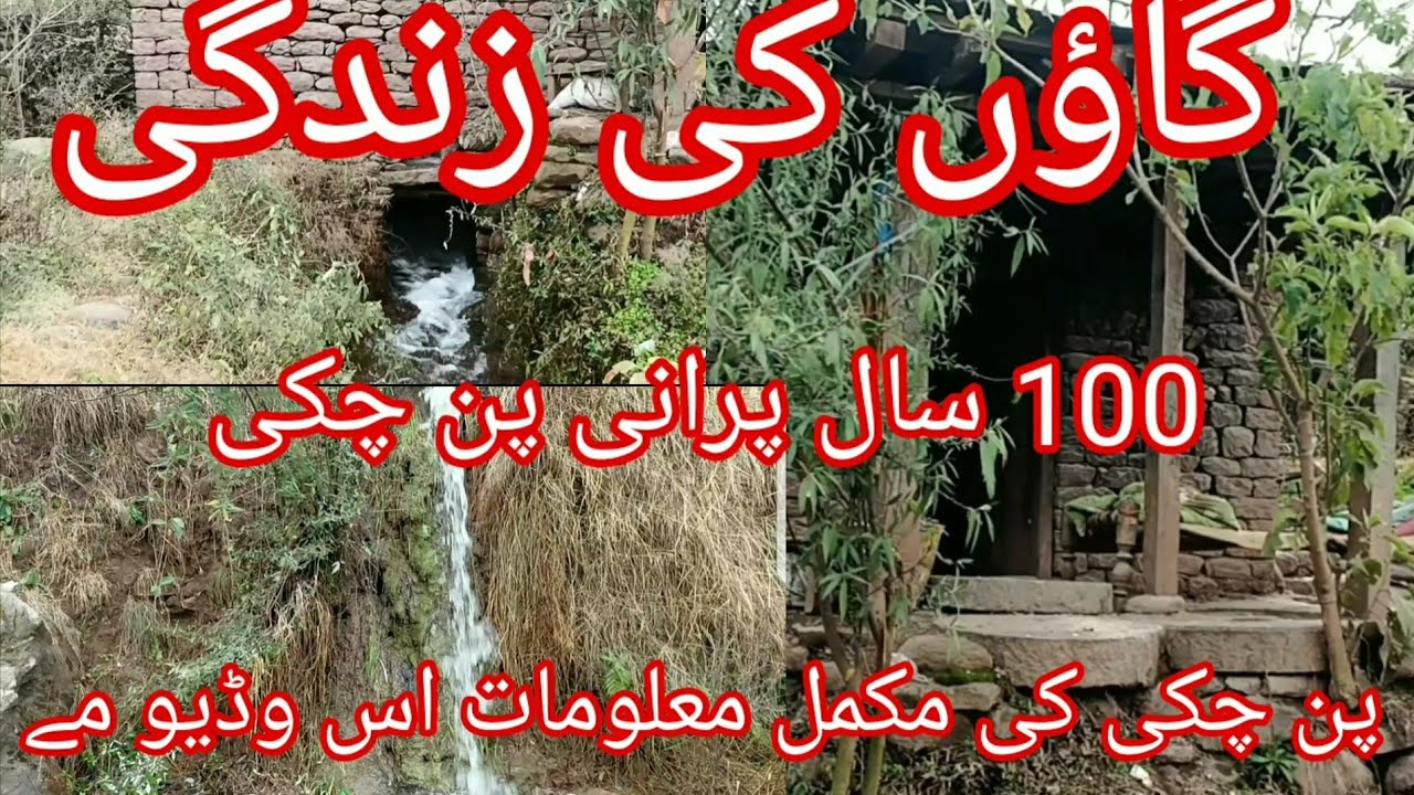 Panchaki || Water mill || karat  Perfect example of pallet wheel turbine