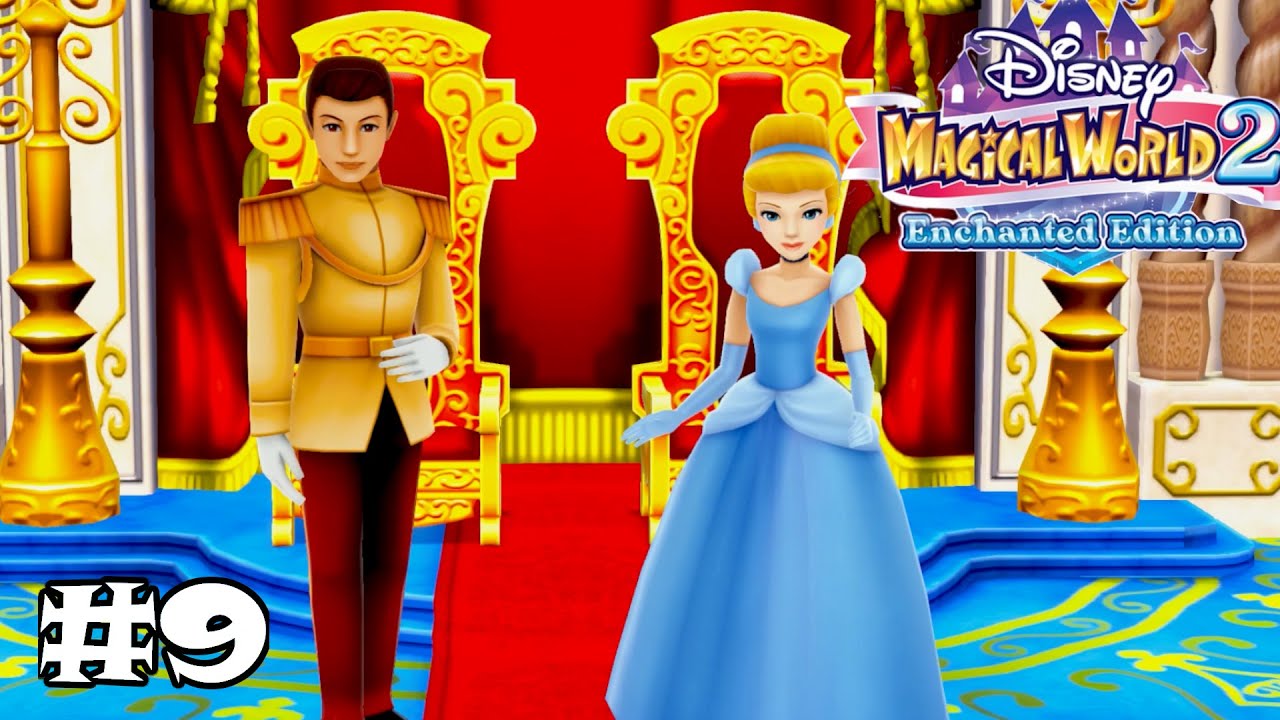 Disney magical world 2 enchanted edition gameplay walkthrough Nintendo switch part 09- cinderella