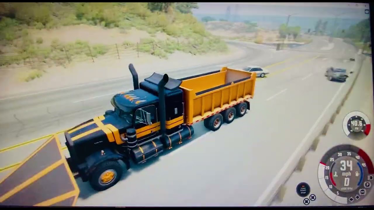 BeamNG: Ep14 s2 Ram truck Attack! 