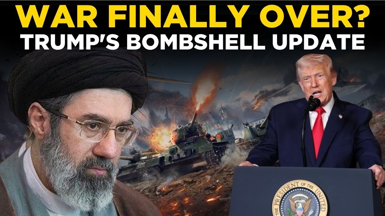 US-IRAN WAR LIVE: Is It Finally Over? Trump's Major Iran Update Leaves the World Holding Its Breath