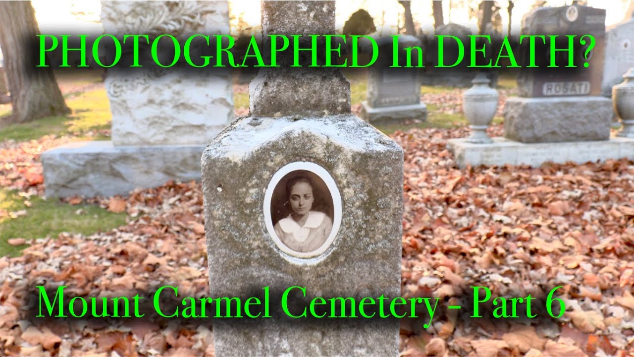 PHOTOS POSED IN DEATH? Mount Carmel Cem - Part 6 - Walking Towards the "AREA OF THE CHILDREN" 1 of 2