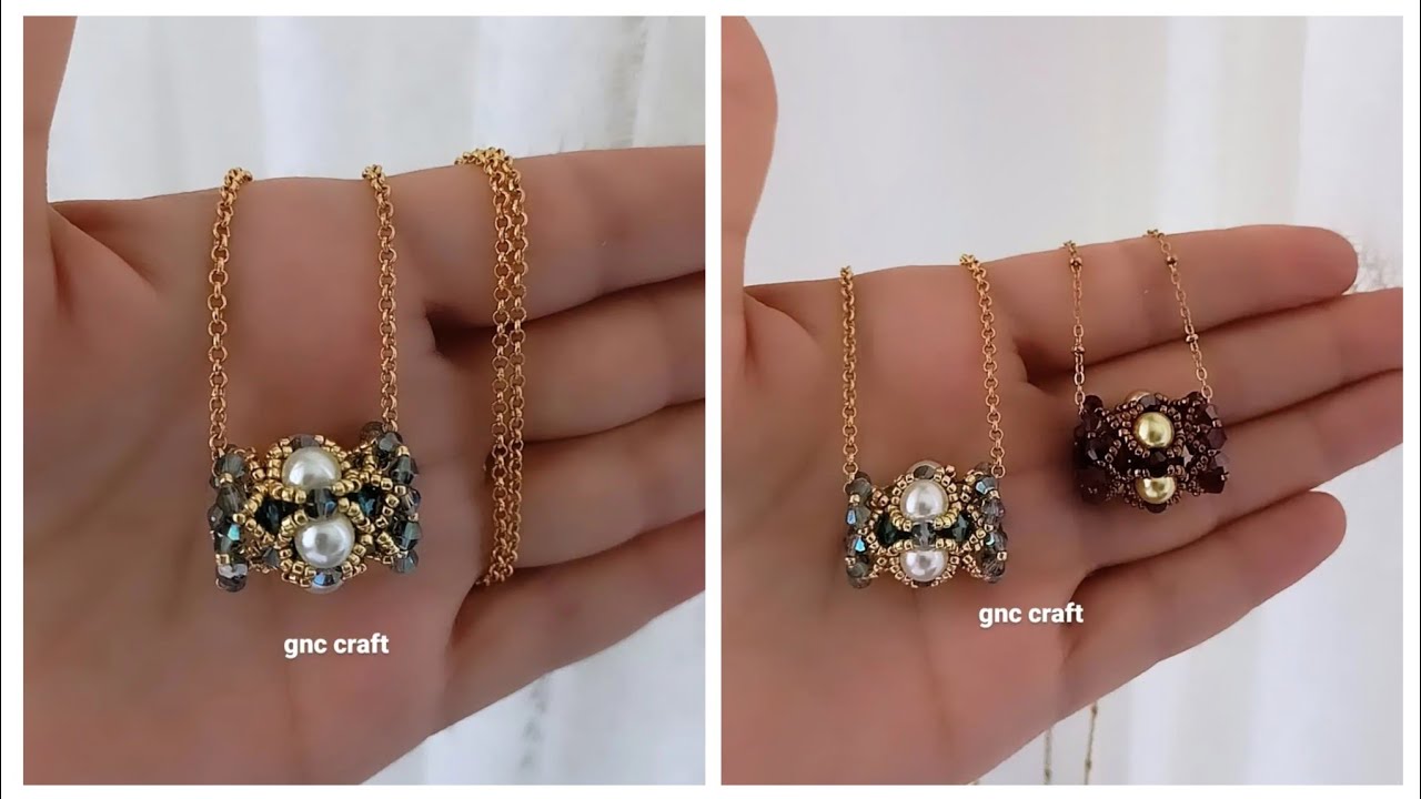 ŞIK KOLYE UCU YAPIMI STYLISH PENDANT MAKING