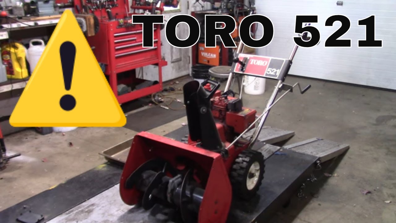 Снегоочиститель Toro 521 спасает легенду