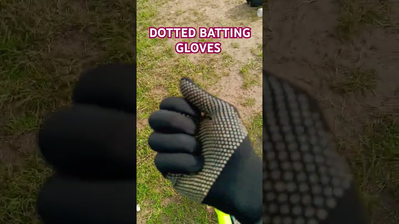 DOTTED BATTING GLOVES 🧤🔥| TENNIS CRICKET BATTING GLOVES | ALIRAJPUR SPORTS | CRICKET #shorts #trend