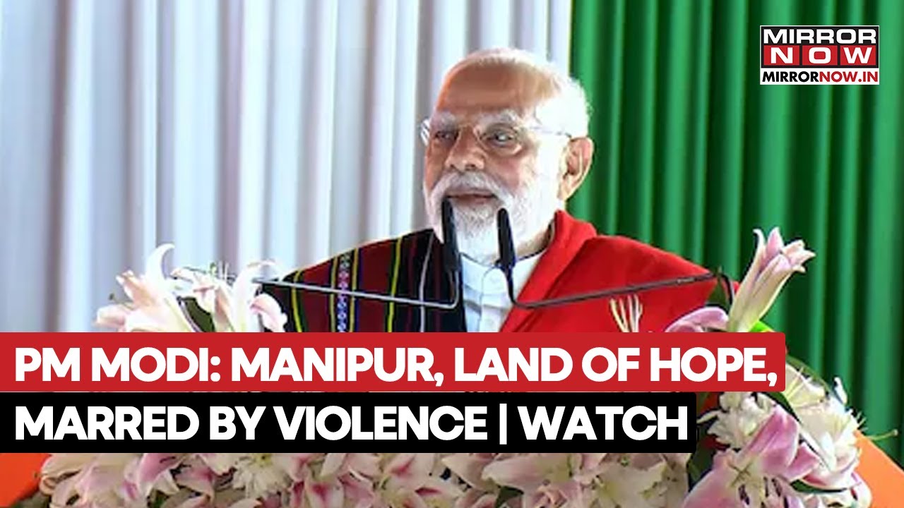 PM Modi Meets Victims Of Manipur Violence, Lauds Path Of Peace; Says 'Govt Is With You'