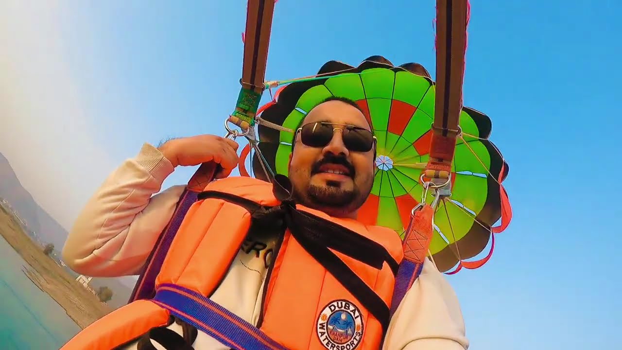 Paragliding at Khanpur Dam || Zahid Mehmood