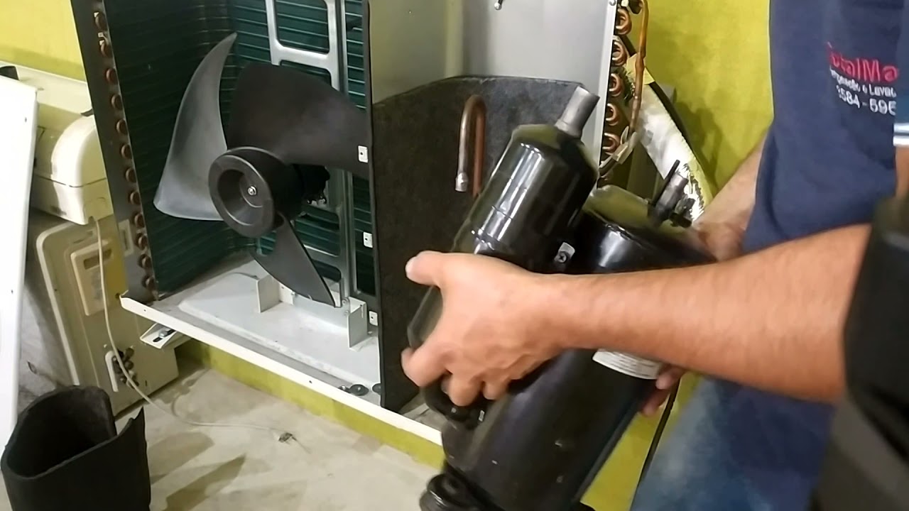 COMO TROCAR O COMPRESSOR DE AR CONDICIONADO SPLIT