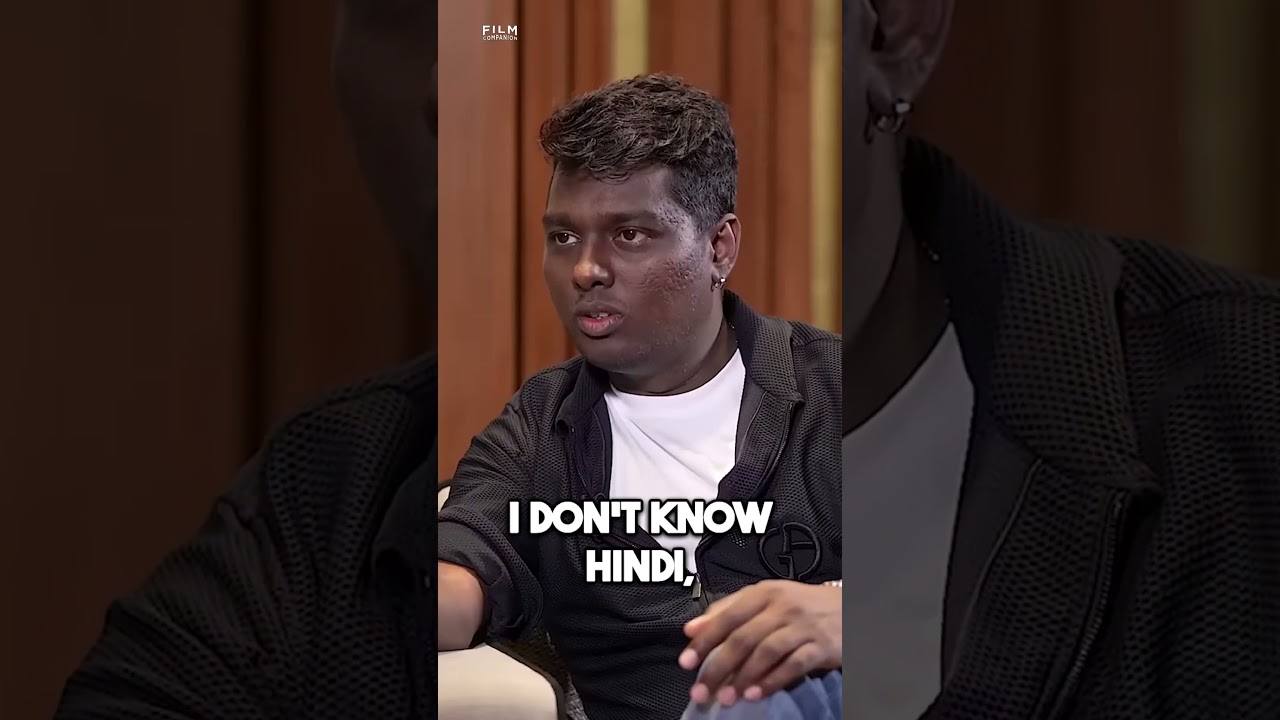 Atlee Speaks Out on Making Jawan in Hindi!😱 #shorts