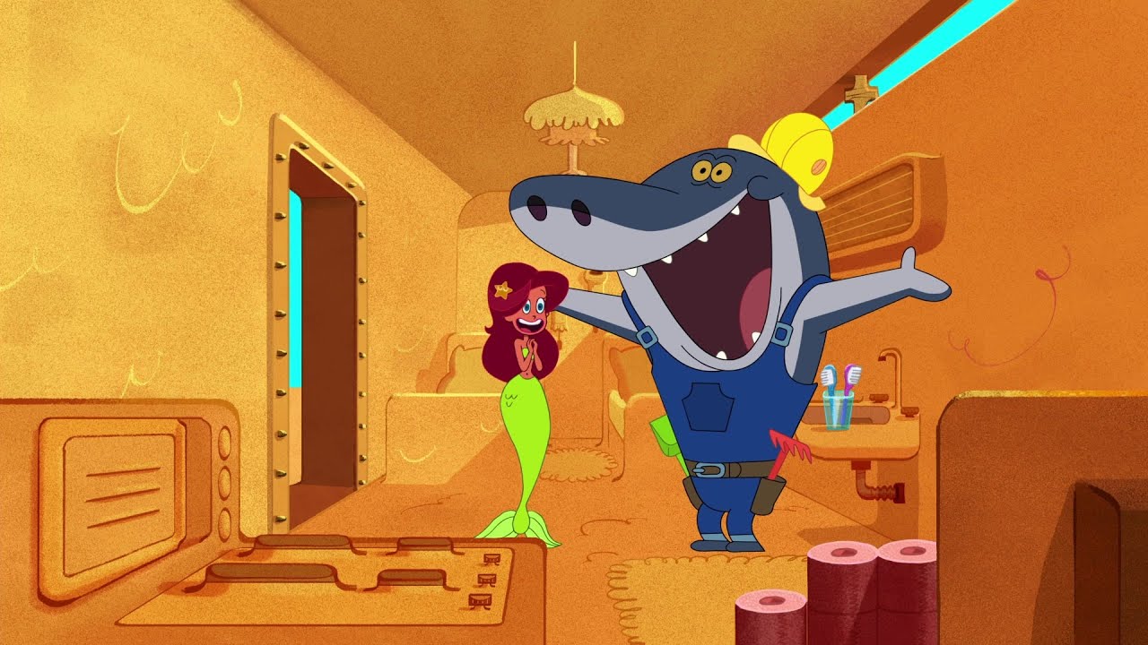 ZIG e SHARKO 🏠 Uma casa nova 🤩🏠 Português Brasil | Cartoon for Kids