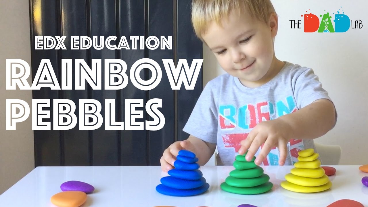 Educational toys: Rainbow Pebbles