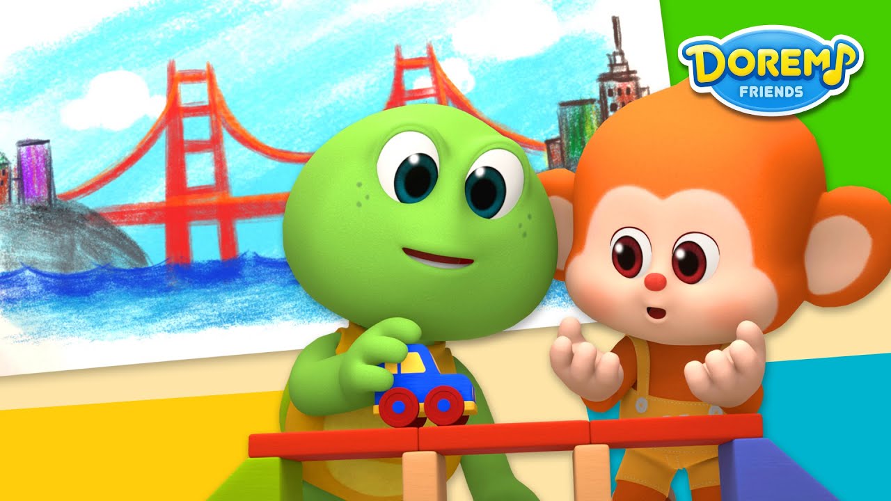 London Bridge is Falling Down│Doremi Friends Song│Best Kids Song│Nursery Rhymes│Doremi Friends