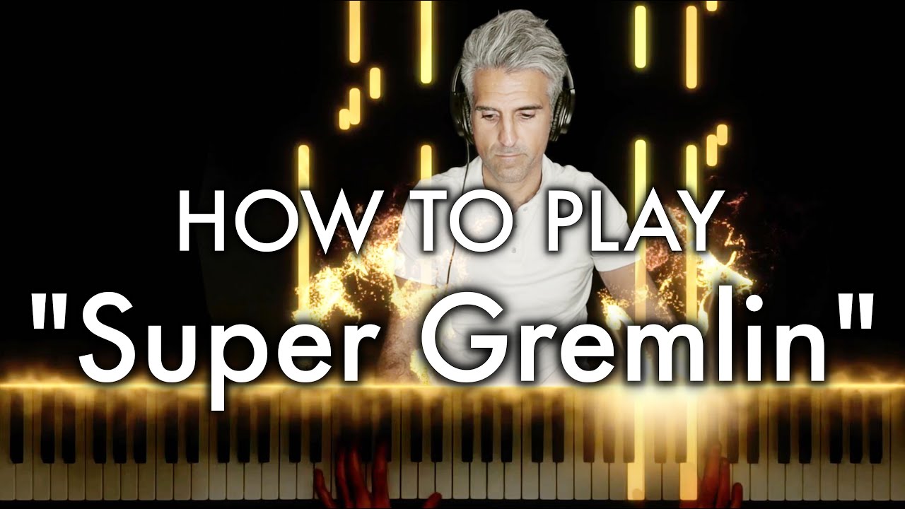 Kodak Black - Super Gremlin PIANO TUTORIAL | Sheet Music | Instrumental | Chords | Karaoke