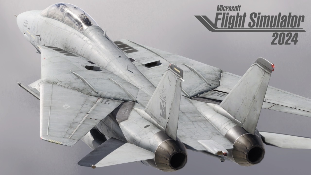 Microsoft Flight Simulator 2024 | Grumman F-14B Tomcat | From Mach Loop to Carrier Ops