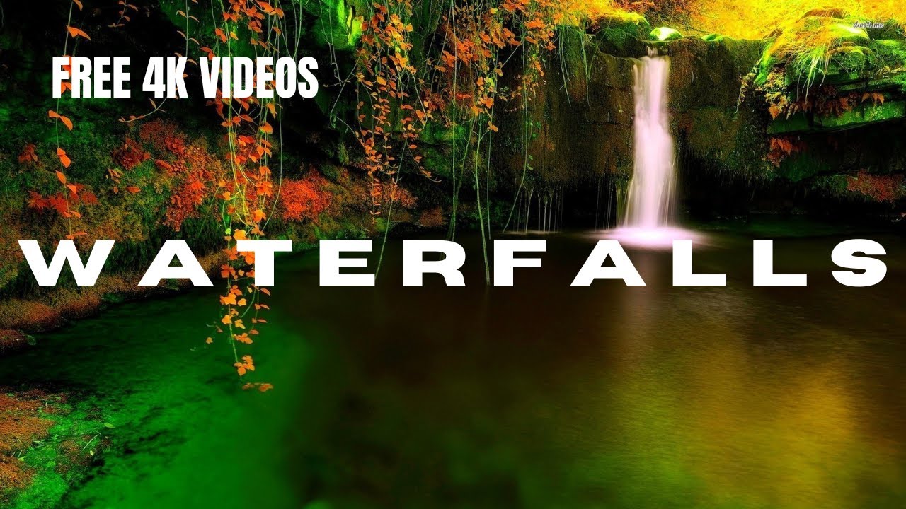 FREE 4K/HD WATERFALLS//NATURE//LANDSCAPE//NATURAL RELAXATION STOCK FOOTAGE - NO COPYRIGHT VIDEOS.