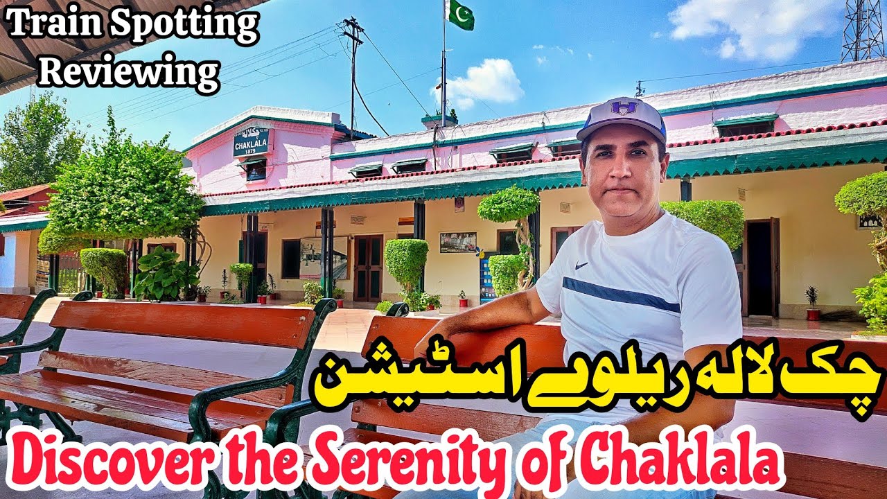 Discover the Tranquil Beauty of Chaklala Railway Station #travel #trains