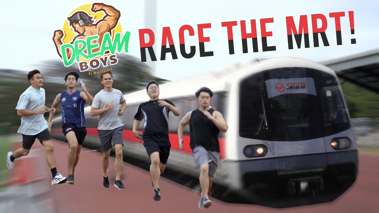 WE TRIED TO RACE THE TRAIN | Dream Boys