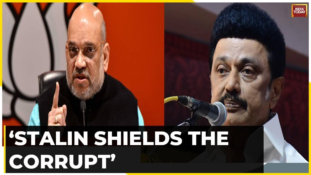 Amit Shah's Big Corruption & Dynasty Attack At MK Stalin | BJP Kicks Off Mega Mission South