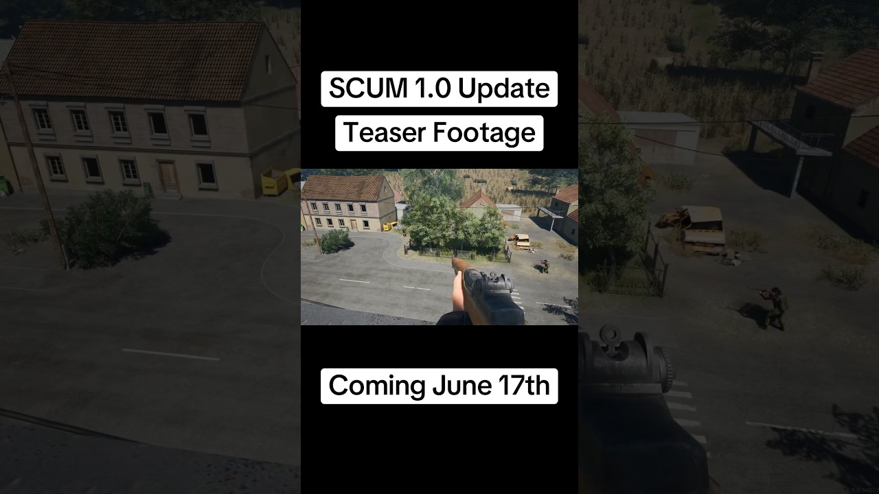 SCUM 1.0 Update Teaser Footage #scum #scumgame #scumgameplay #scumupdate