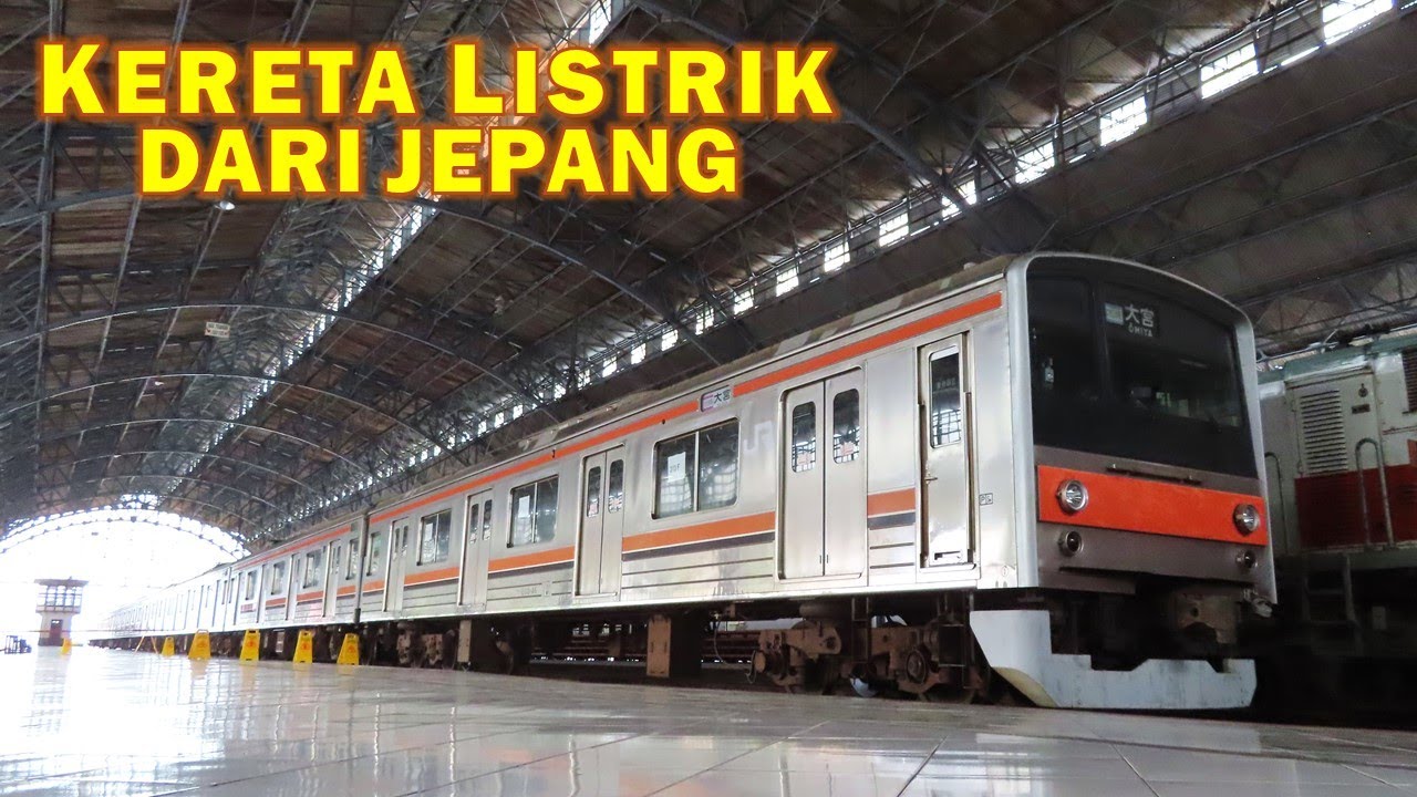 KERETA BARU AJA DATANG DARI JEPANG ~ Pengiriman Kereta KRL Baru JR 205-46 (M4) untuk INDONESIA