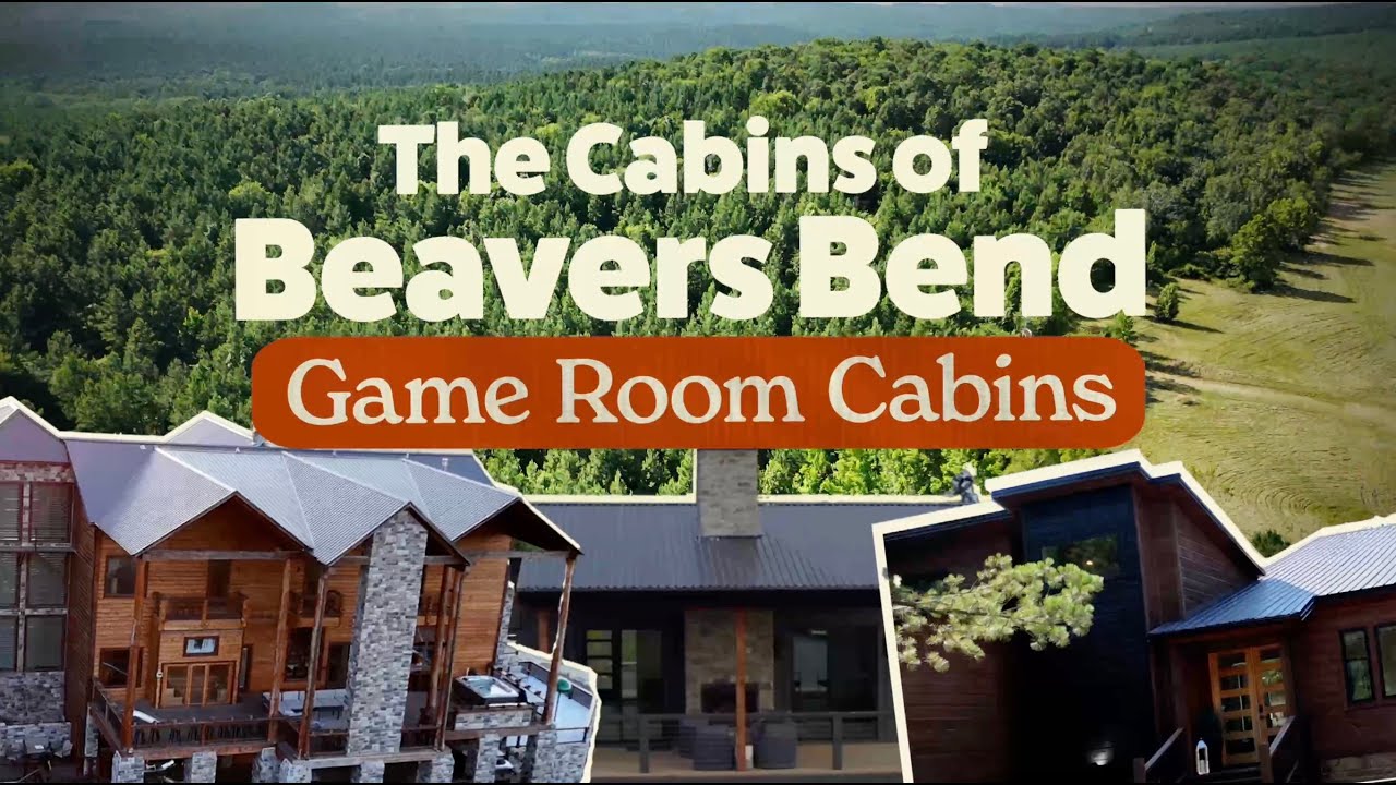 Game Room Cabins in Beavers Bend Cabin Country