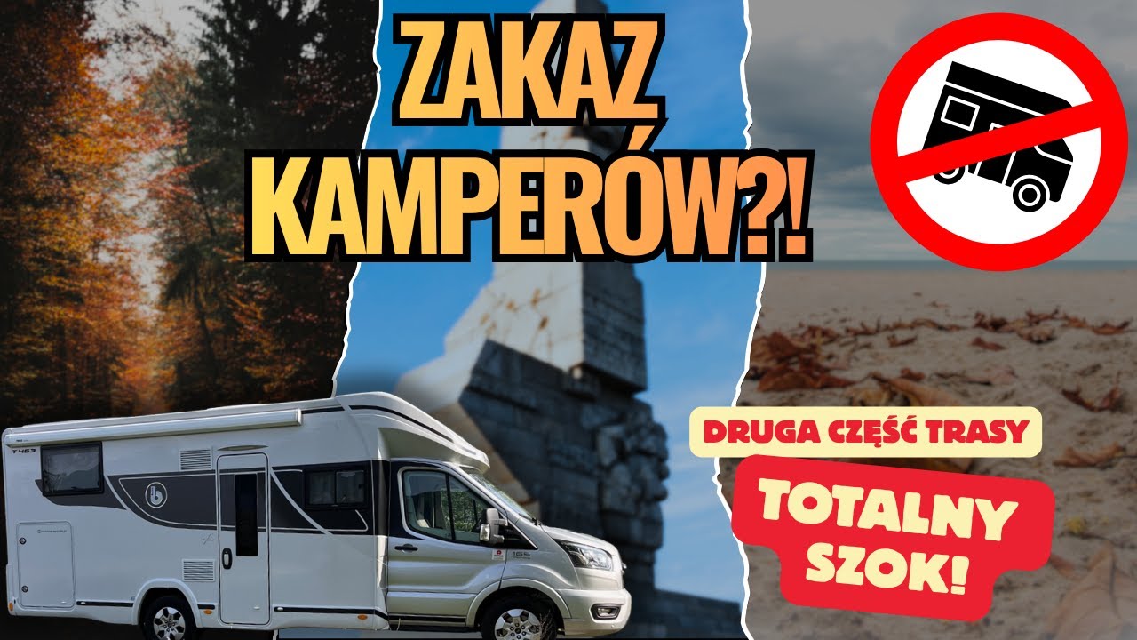 Zakaz wjazdu dla kamperów?! Jesienna wyprawa nad Bałtyk z totalnym zaskoczeniem!