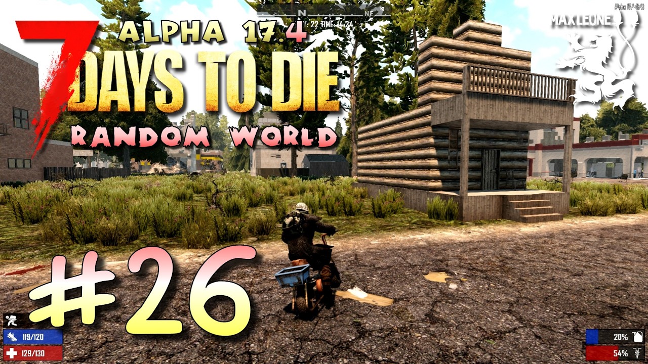 ПЕРЕЕЗД ИЗ ПУСТЫНИ В ЛЕС ► 7 Days To Die. Alpha 17.4. Random World ► #26