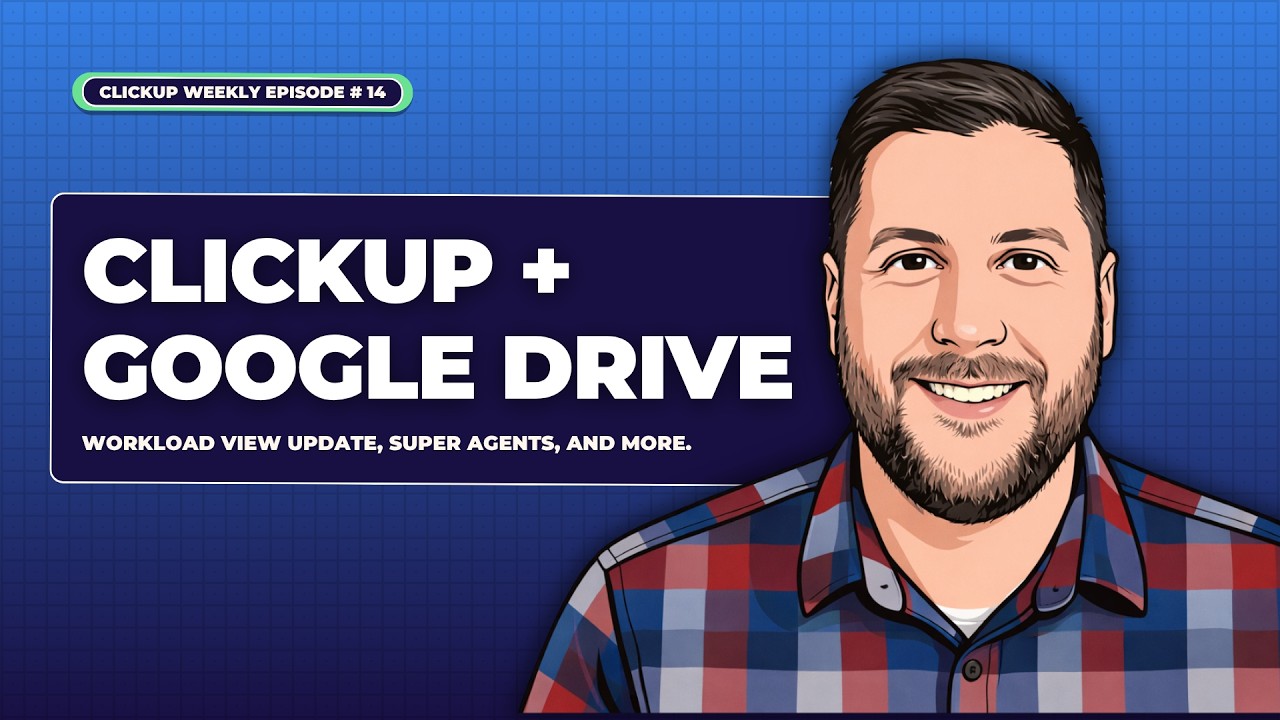 Как автоматизировать Google Drive с помощью ClickUp (пошаговое руководство по новой нативной инте...