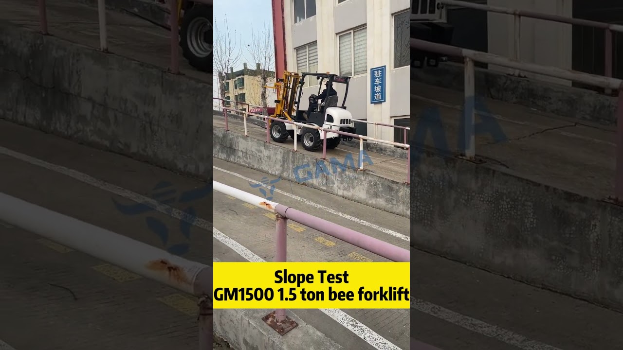 Honey Bee Farm forklift Equipment GM1500 1.5Ton diesel Beekeeping Forkflit for Beehive Carrying#bees