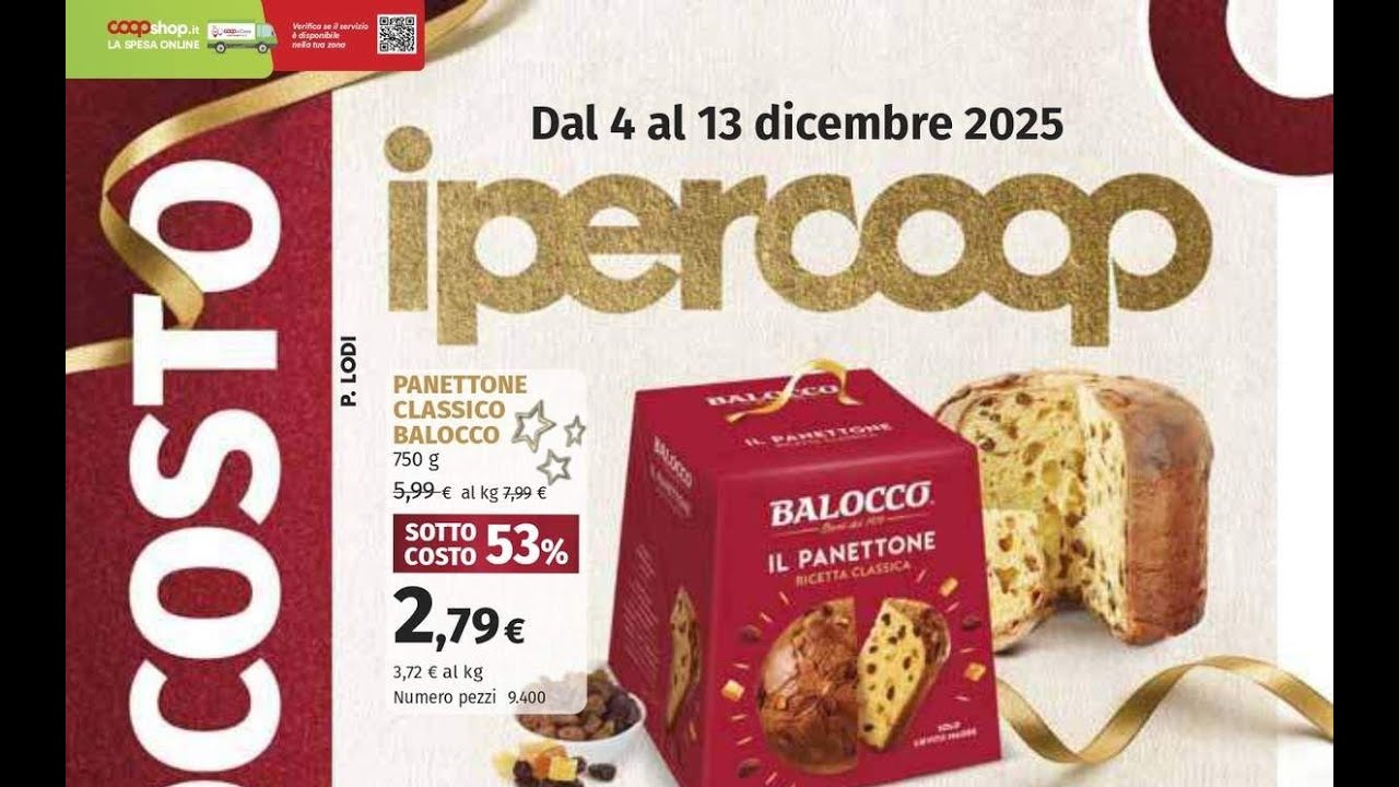 Volantino Ipercoop dal 4 dicembre 2025 in #anteprima su #anteprimavolantino #coop #ipercoop