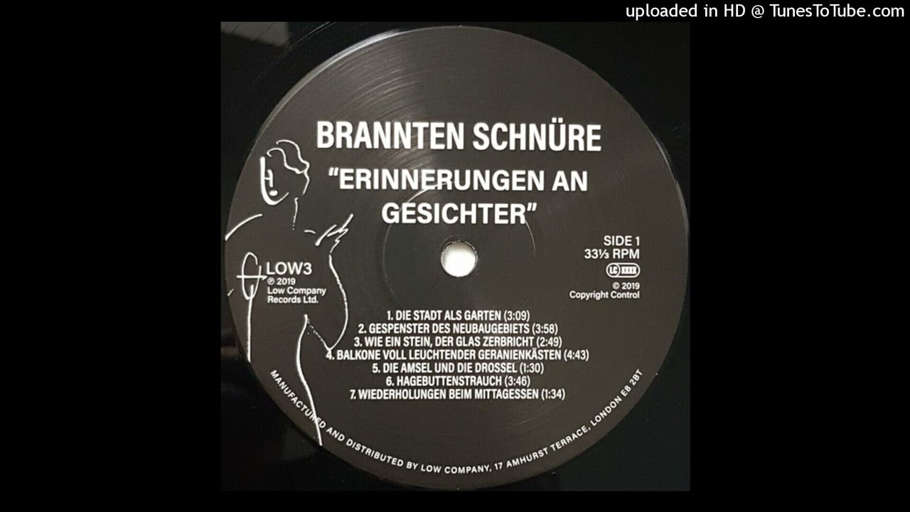 Brannten Schnüre - Wie ein Stein, der Glas zerbricht