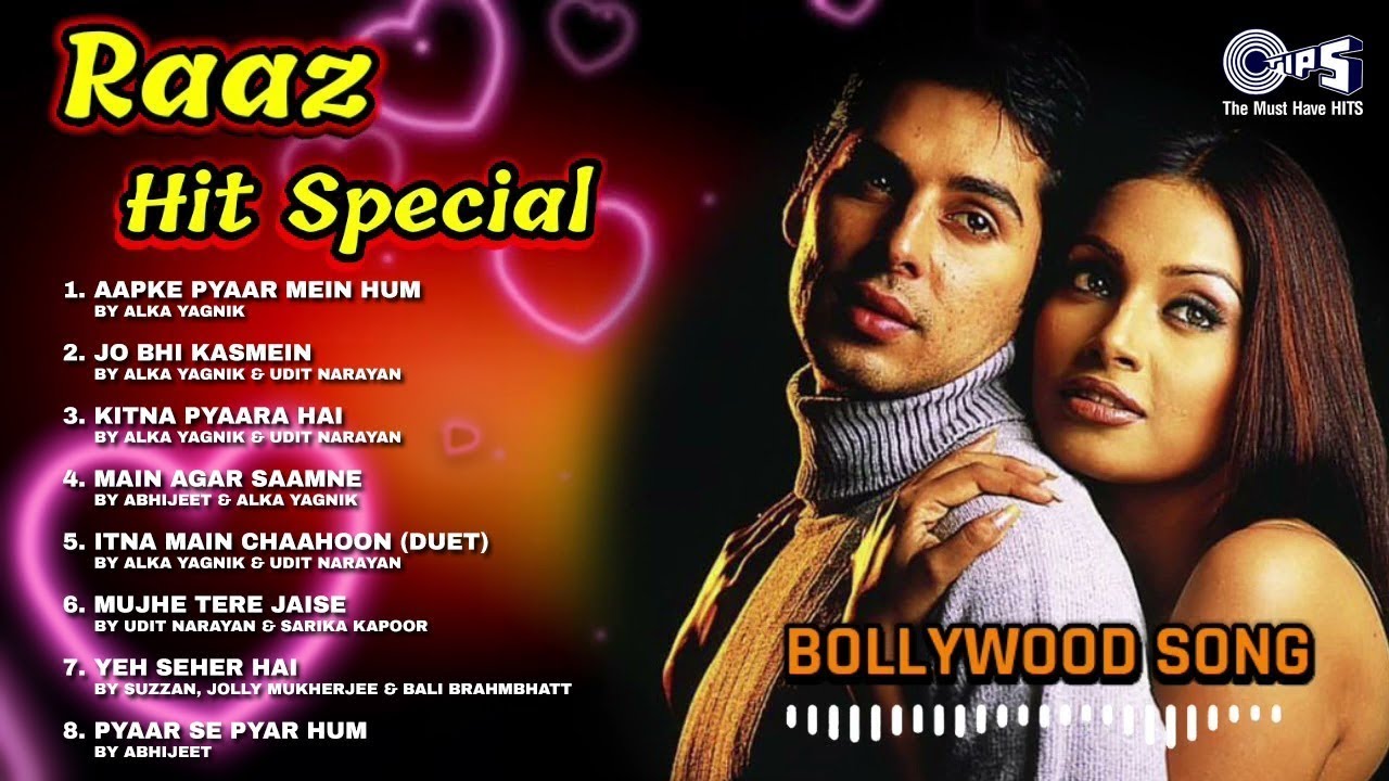 Raaz (2002) Movie All Songs || Audio Jukebox || Dino Morea | Bipasha Basu | Bollywood Movie Songs