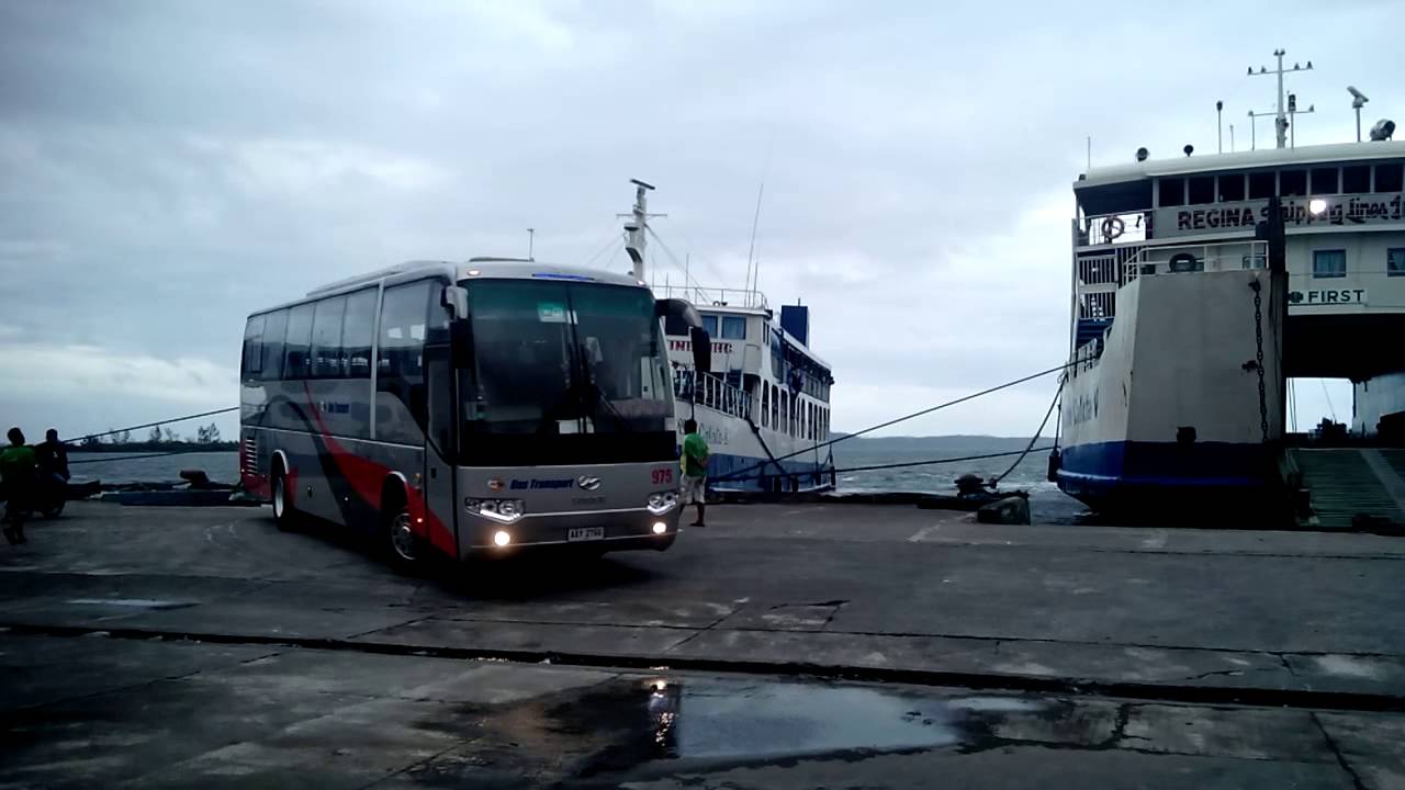 MV Regina Calixta 2 - Unloading of Buses (1/2/15)