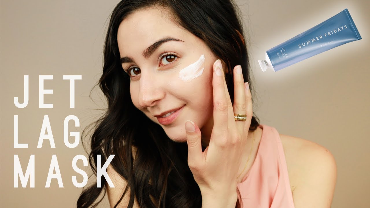 SUMMER FRIDAYS JET LAG MASK FIRST IMPRESSIONS, MAKEUP APPLICATION, AND REVIEW | QUEENSHIRIN