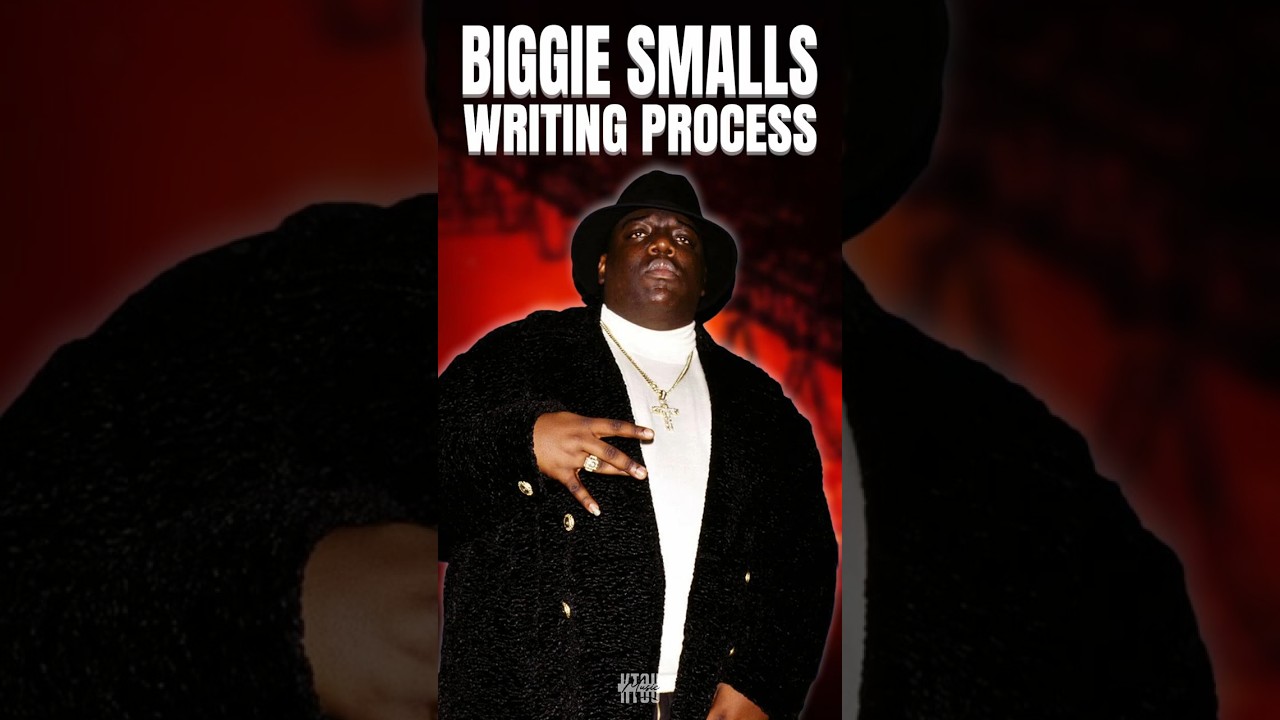 Biggie Smalls&rsquo; Writing Process 🎤👑 #biggiesmalls #thenotoriousbig