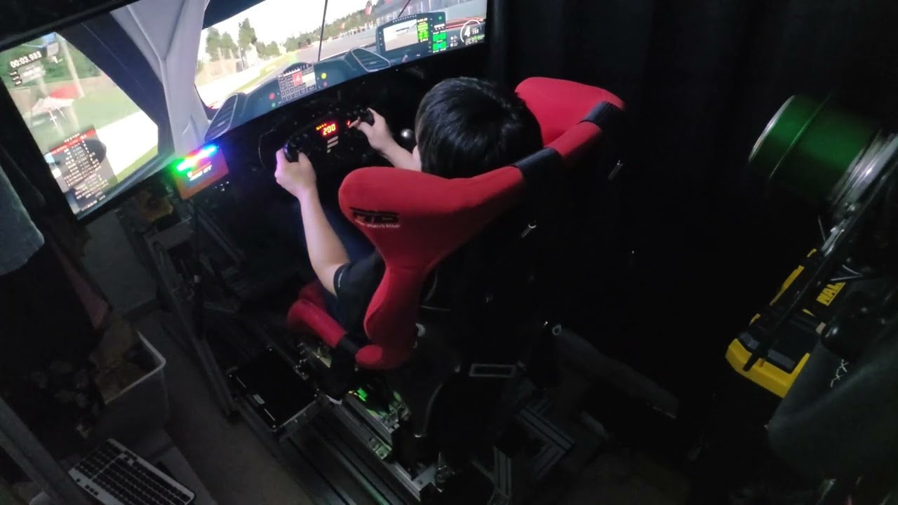 DIY 4DOF (Surge + TL) downgraded motion simulator