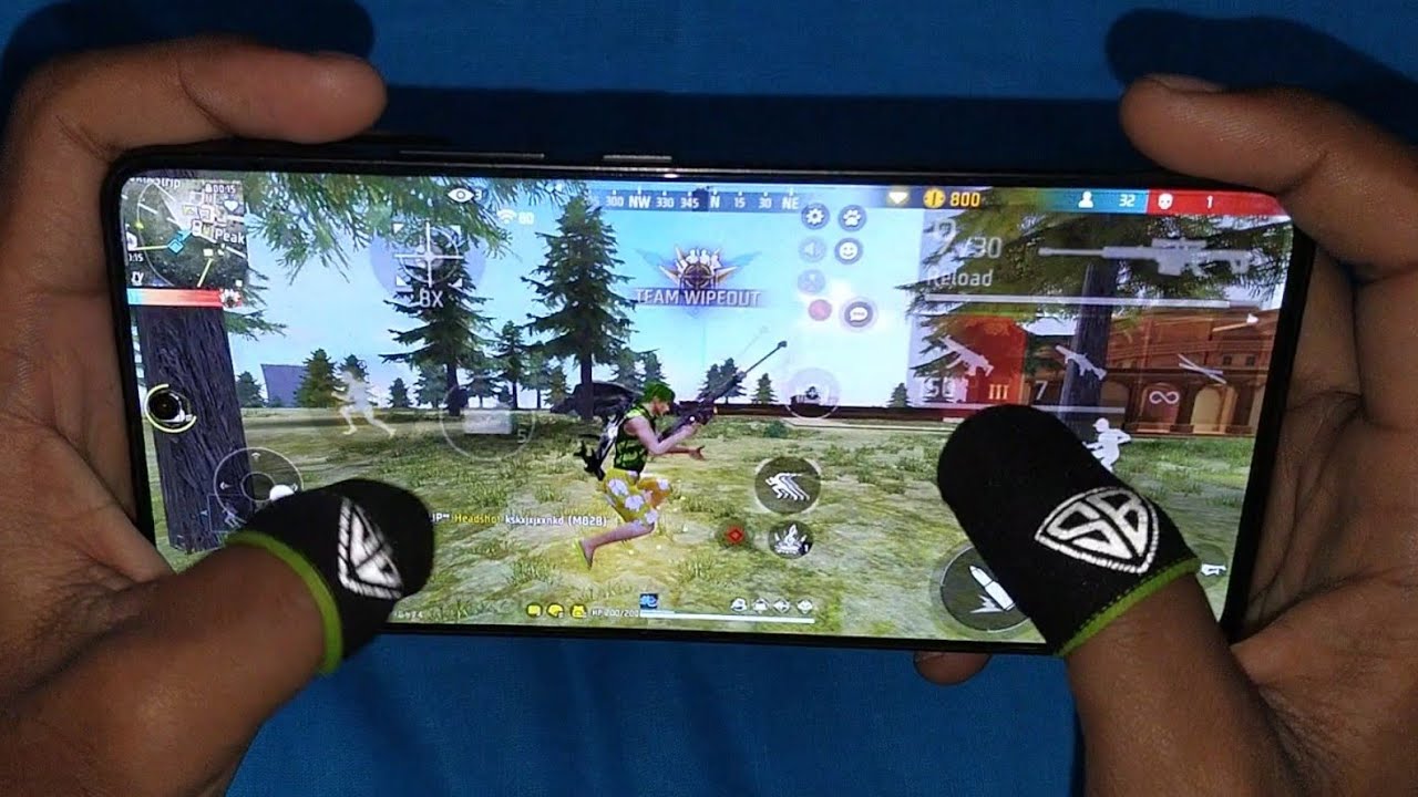 Bermuda Map Solo VS Squad Double Sniper Gameplay/Poco F6 Handcam