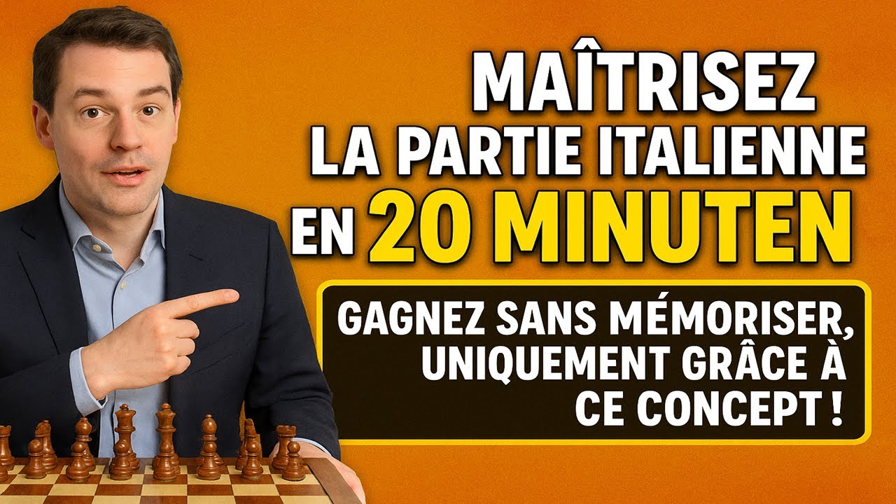 Maîtrisez la partie italienne en 20 minutes – Gagnez sans mémoriser, uniquement grâce à ce concept !