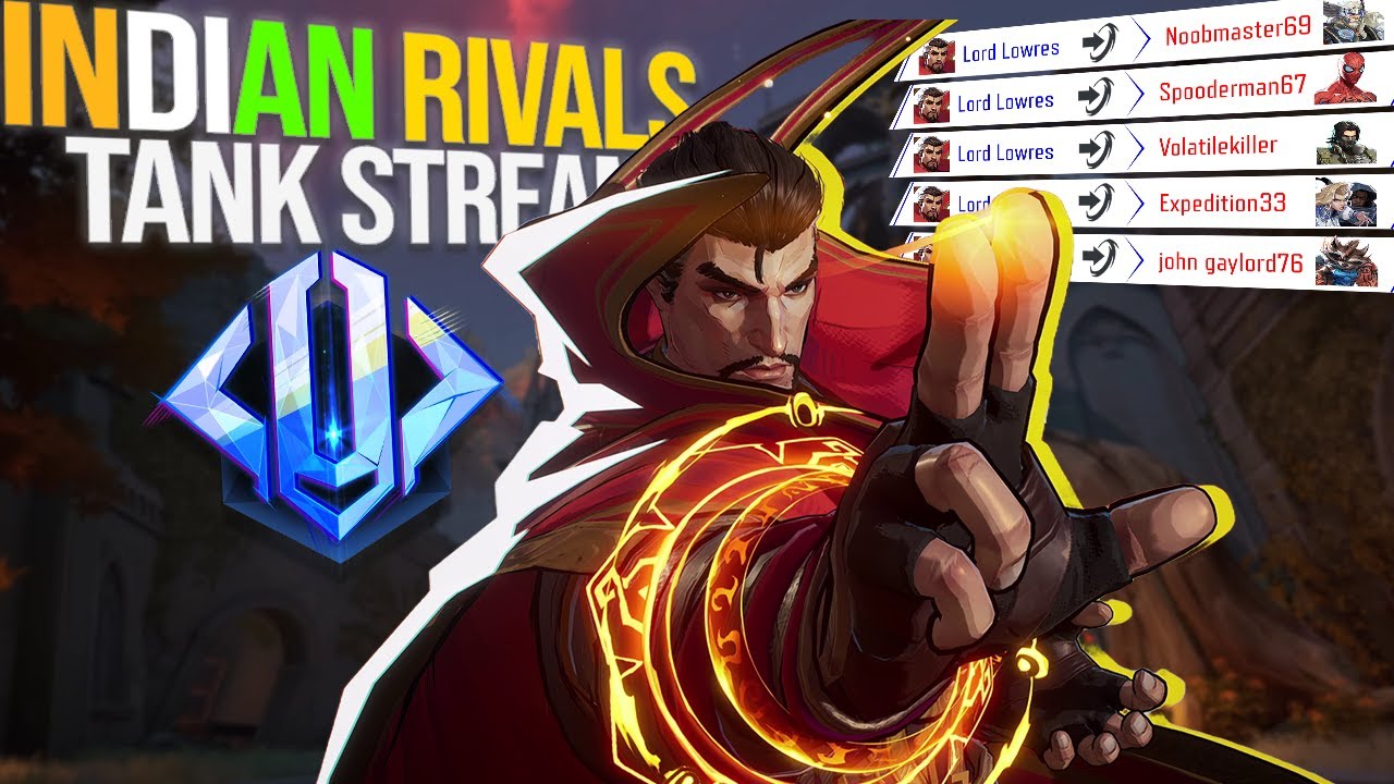 Marvel RIvals Rank Grind [Hindi] | Marvel Rivals India | Lord Lowres |