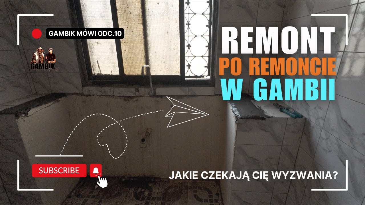 NASZ NOWY DOM (edycja Gambijska) Czy wyremontujemy dom w 7 dni? Gambik Mówi odc. 10